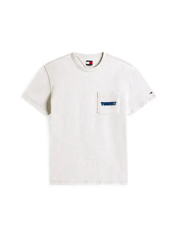 Tommy Jeans Tommy Jeans Majica  svetlo siva