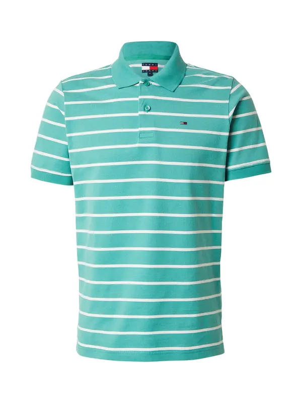 Tommy Jeans Tommy Jeans Majica  svetlo zelena / bela