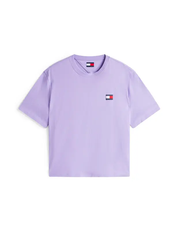 Tommy Jeans Tommy Jeans Majica  temno modra / lila / rdeča / bela