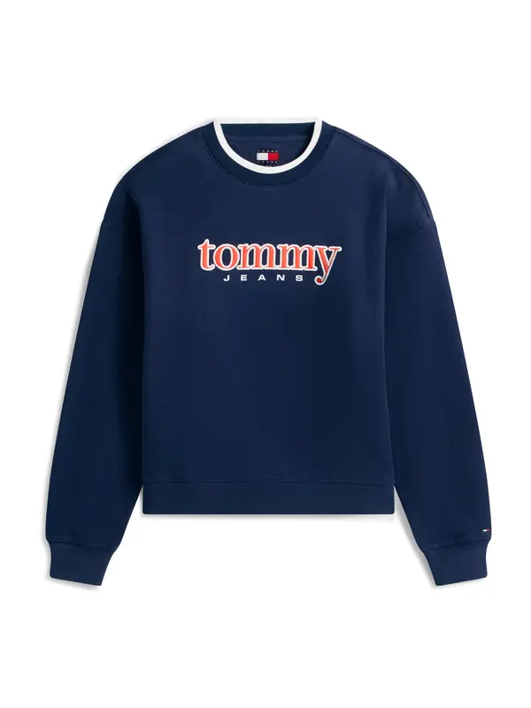 Tommy Jeans Tommy Jeans Majica  temno modra / rdeča / bela