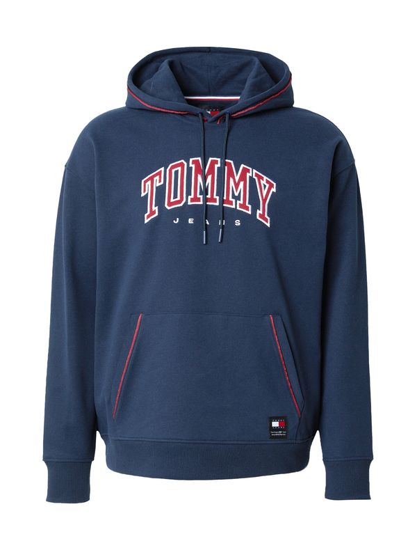 Tommy Jeans Tommy Jeans Majica  temno modra / rdeča / bela