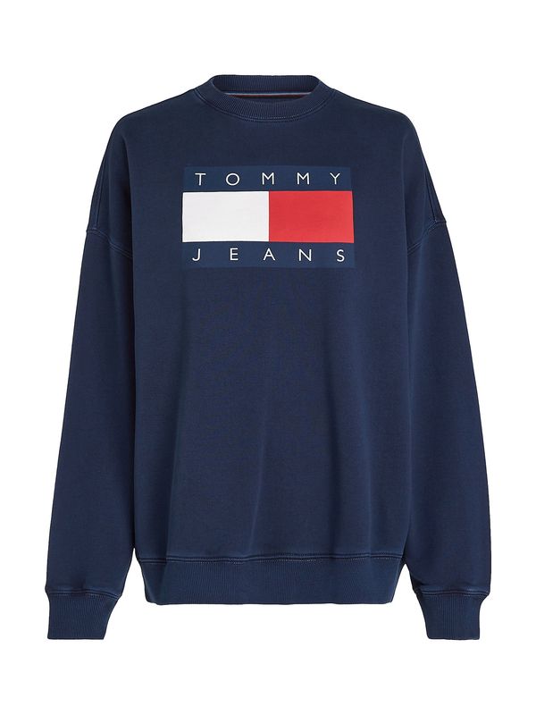 Tommy Jeans Tommy Jeans Majica  temno modra / rdeča / bela