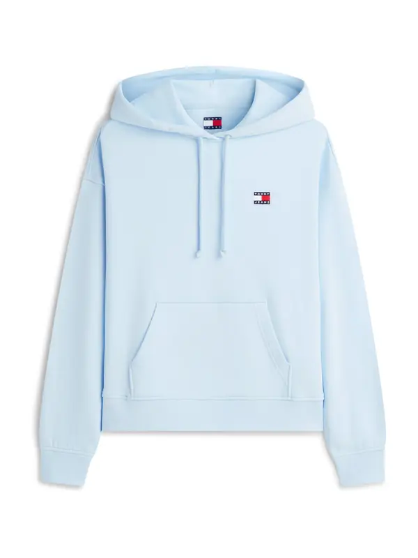 Tommy Jeans Tommy Jeans Majica 'Tommy Badge Boxy'  nebeško modra