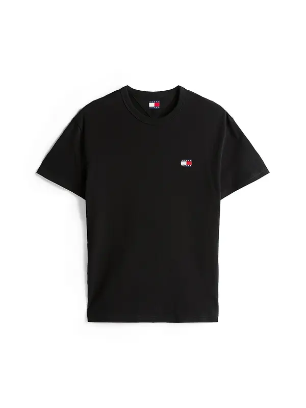 Tommy Jeans Tommy Jeans Majica 'Tommy Badge'  črna