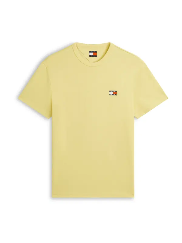 Tommy Jeans Tommy Jeans Majica 'Tommy Badge'  rumena