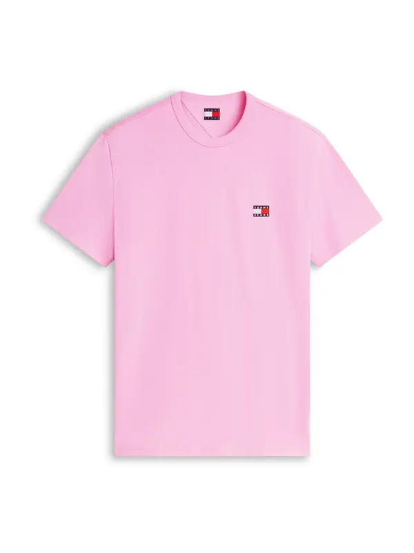 Tommy Jeans Tommy Jeans Majica 'Tommy Badge'  staro roza