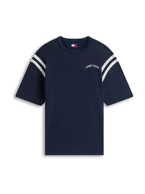 Tommy Jeans Tommy Jeans Majica 'Varsity'  marine / bela