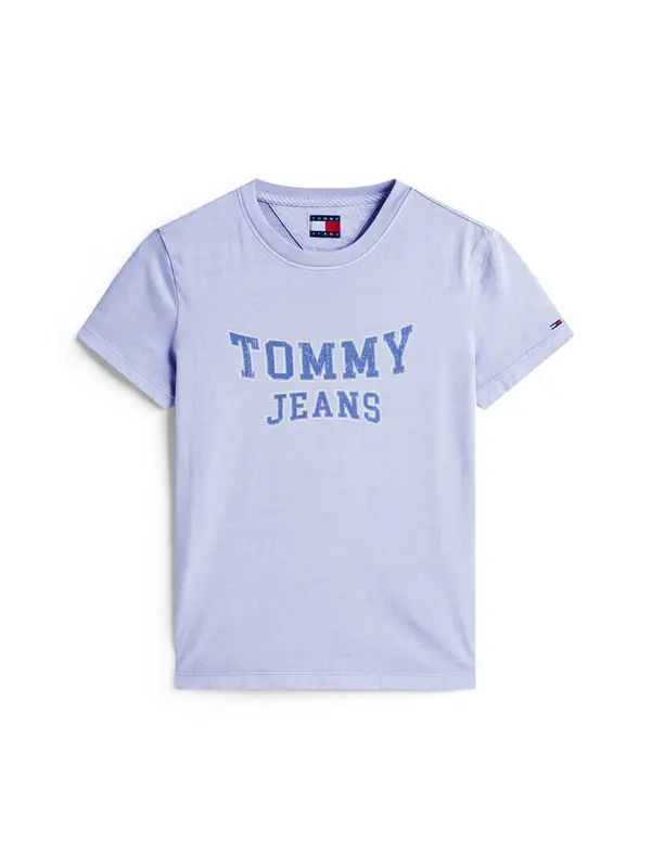 Tommy Jeans Tommy Jeans Majica 'VARSITY'  modra / svetlo modra