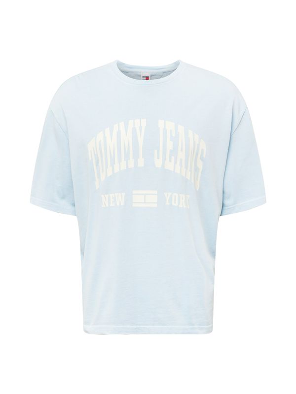 Tommy Jeans Tommy Jeans Majica 'VARSITY'  svetlo modra / bela