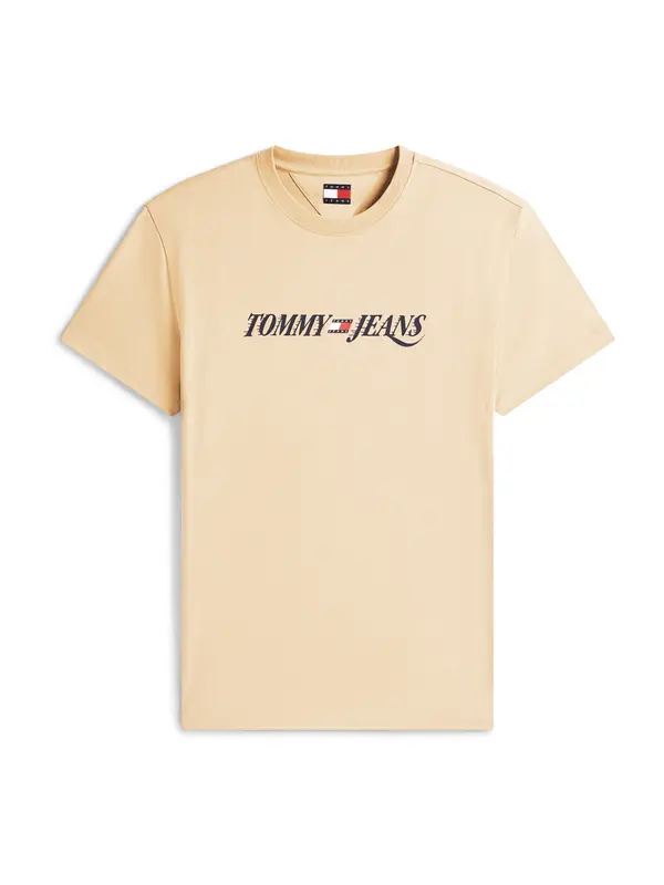 Tommy Jeans Tommy Jeans Majica 'VINTAGE'  bež / črna