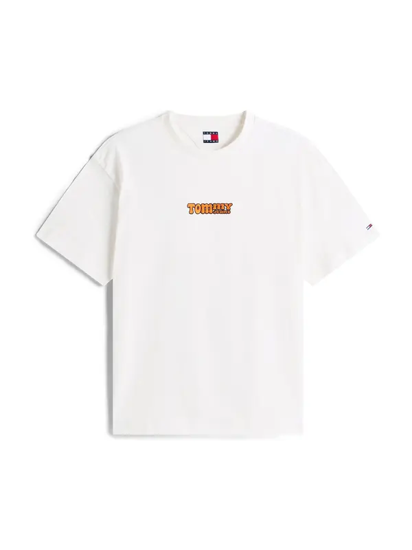 Tommy Jeans Tommy Jeans Majica  žafran / bela