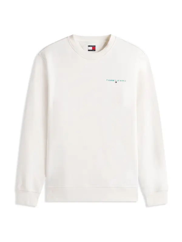 Tommy Jeans Tommy Jeans Majica  zelena / naravno bela