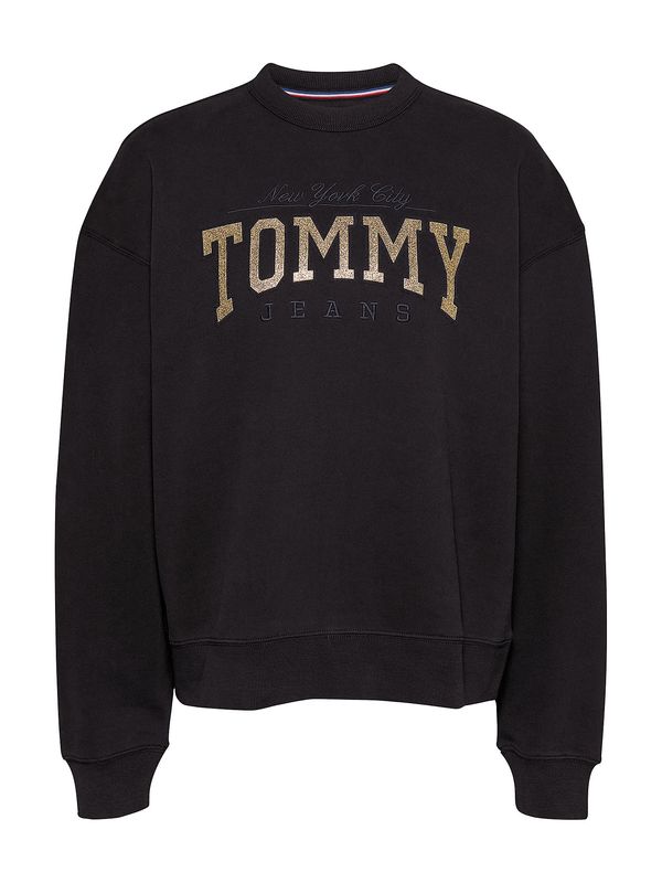 Tommy Jeans Tommy Jeans Majica  zlata / črna