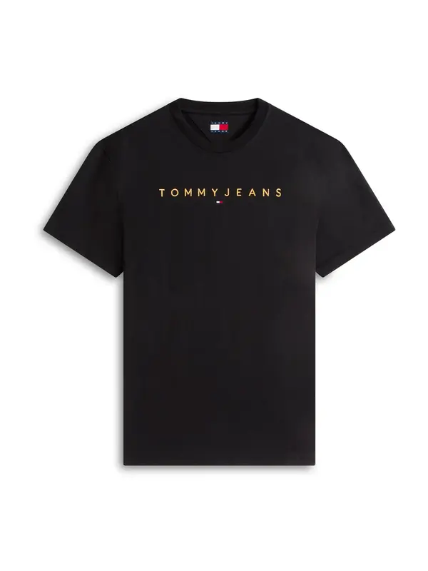 Tommy Jeans Tommy Jeans Majica  zlato-rumena / črna