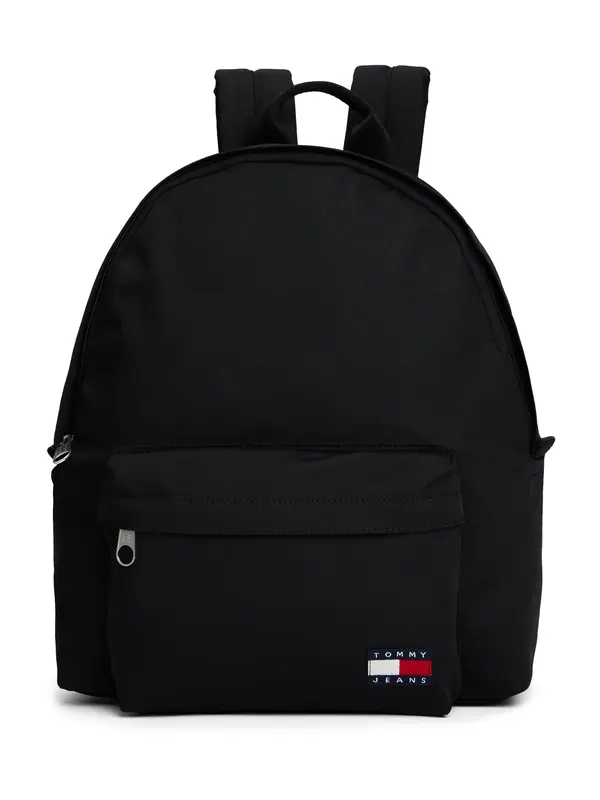 Tommy Jeans Tommy Jeans Nahrbtnik 'Essential Logo Dome'  črna