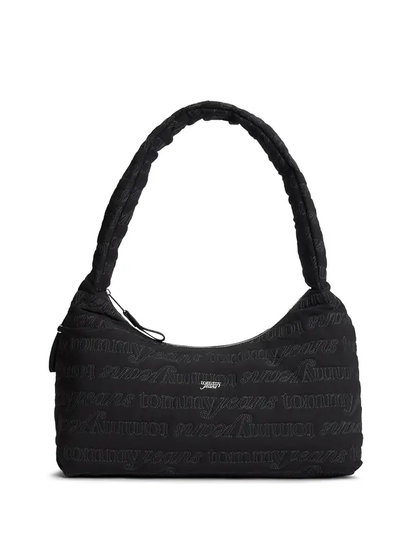 Tommy Jeans Tommy Jeans Nakupovalna torba  črna / bela