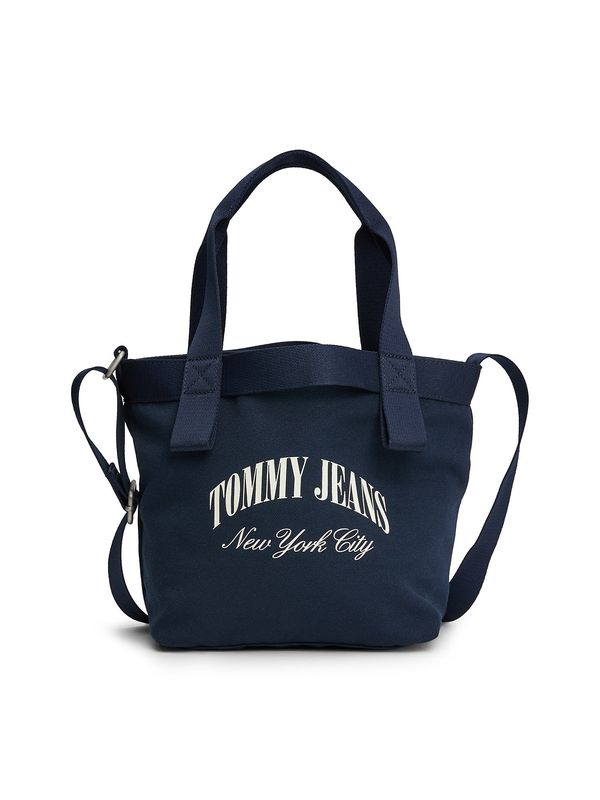 Tommy Jeans Tommy Jeans Nakupovalna torba  mornarska / bela