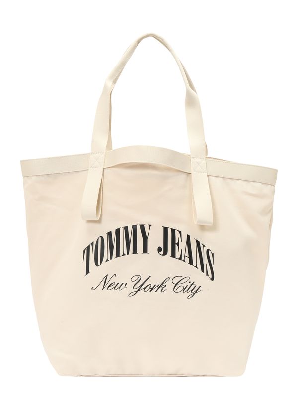 Tommy Jeans Tommy Jeans Nakupovalna torba  slonovina / črna
