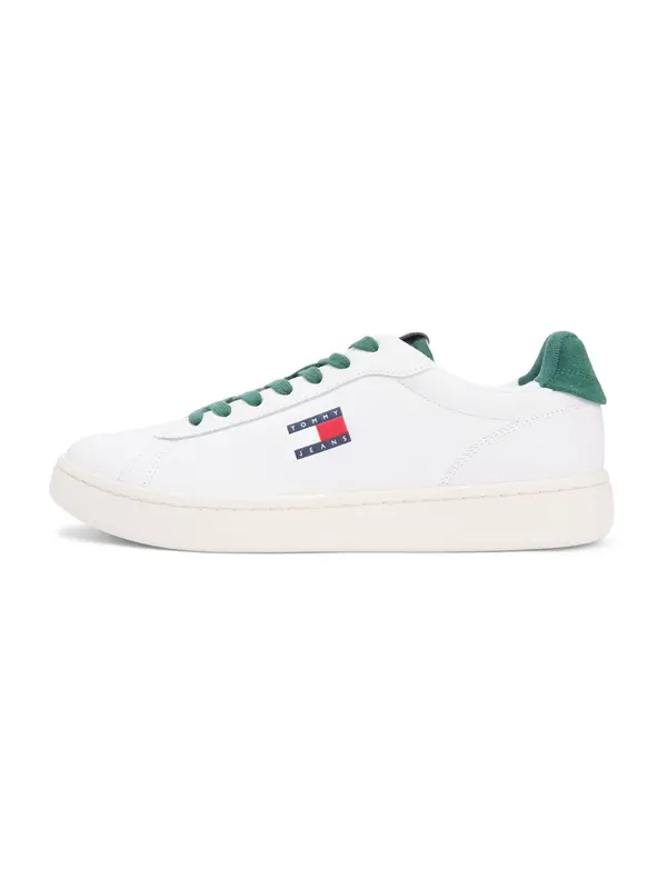 Tommy Jeans Tommy Jeans Nizke superge 'ARCHIVE '98'  temno zelena / bela