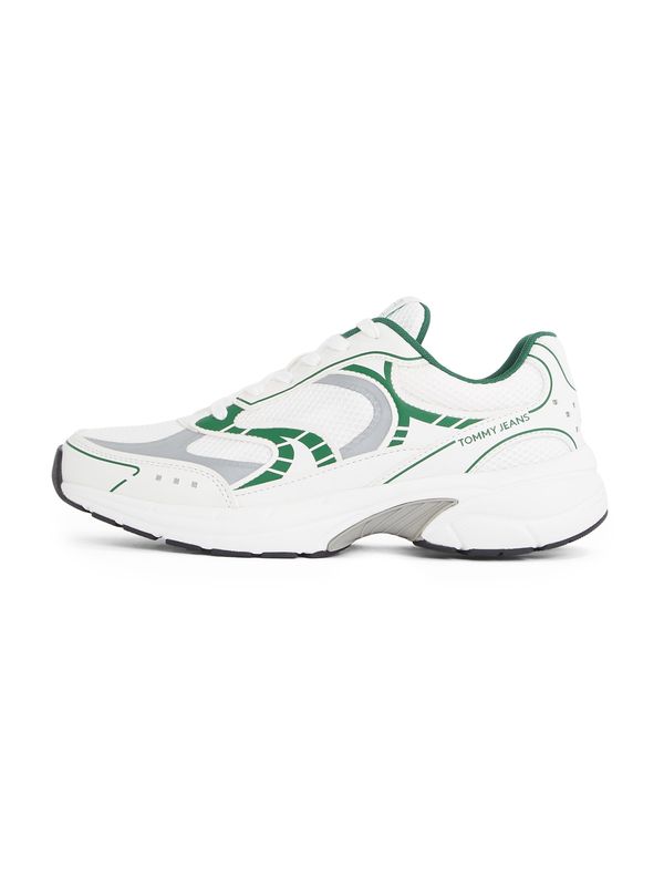 Tommy Jeans Tommy Jeans Nizke superge  ecru / siva / zelena