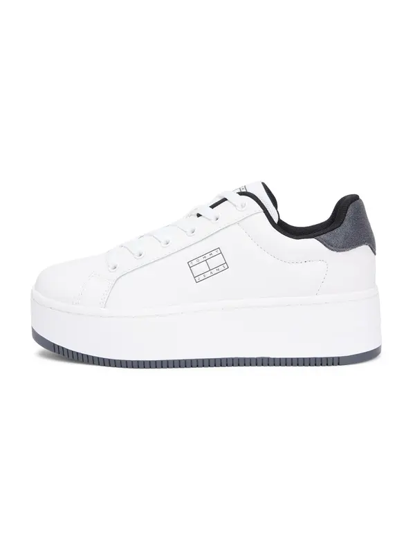 Tommy Jeans Tommy Jeans Nizke superge 'ESS'  temno siva / črna / bela