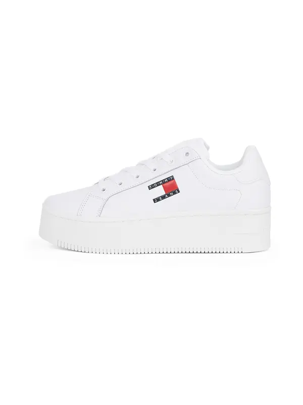 Tommy Jeans Tommy Jeans Nizke superge 'Essential'  marine / rdeča / bela