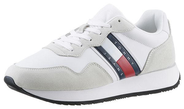 Tommy Hilfiger Tommy Jeans Nizke superge 'ESSENTIAL'  modra / rdeča / bela