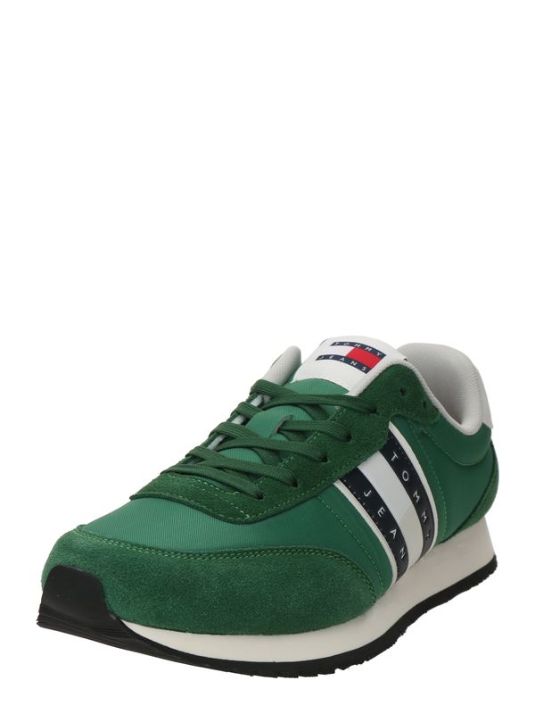 Tommy Jeans Tommy Jeans Nizke superge 'Essential'  mornarska / temno zelena / off-bela