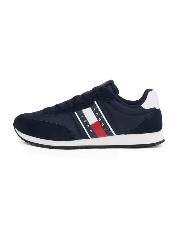 Tommy Jeans Tommy Jeans Nizke superge 'Essential'  mornarska / živo rdeča / bela