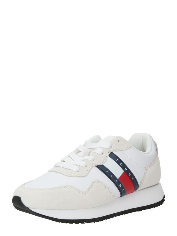 Tommy Jeans Tommy Jeans Nizke superge 'Eva Runner Mat'  mornarska / krvavo rdeča / bela