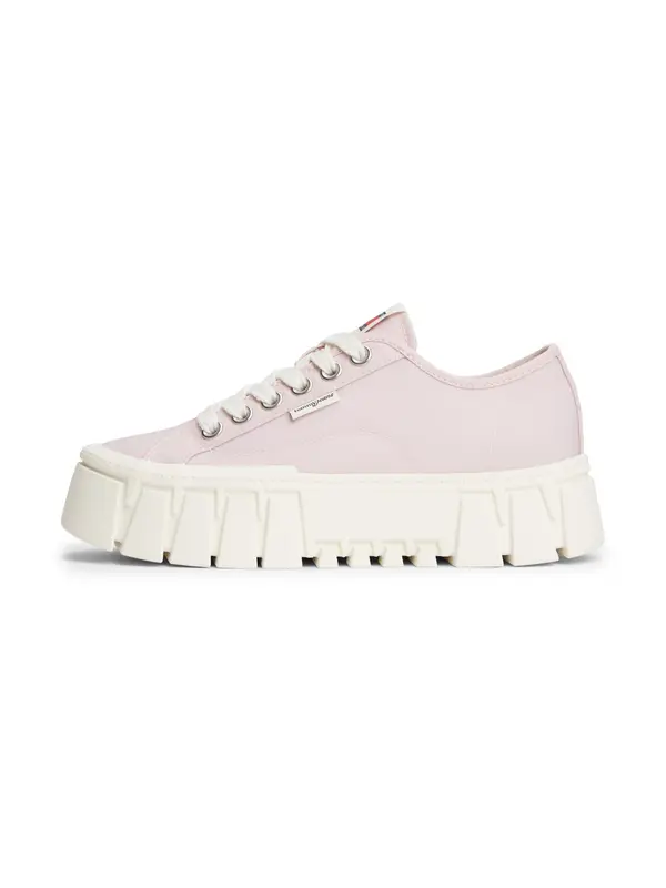 Tommy Jeans Tommy Jeans Nizke superge 'Logo Platform'  roza