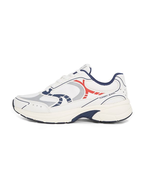 Tommy Jeans Tommy Jeans Nizke superge  mornarska / svetlo siva / rdeča