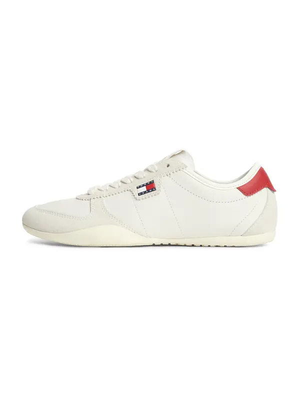 Tommy Jeans Tommy Jeans Nizke superge  rdeča / bela / volneno bela