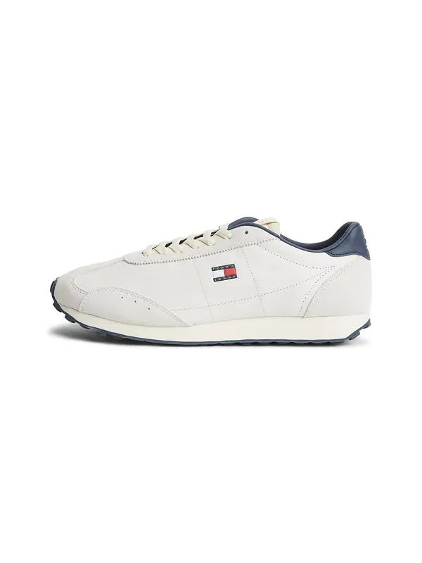 Tommy Jeans Tommy Jeans Nizke superge 'Retro Archive Runner With'  bež / mornarska / rdeča