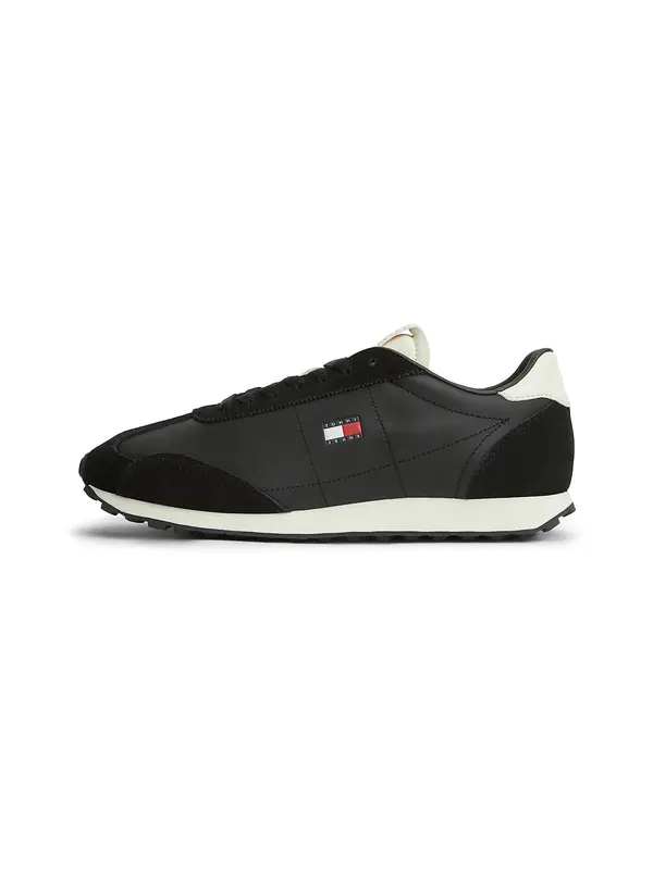 Tommy Jeans Tommy Jeans Nizke superge 'Retro Archive Runner With'  rdeča / črna / bela