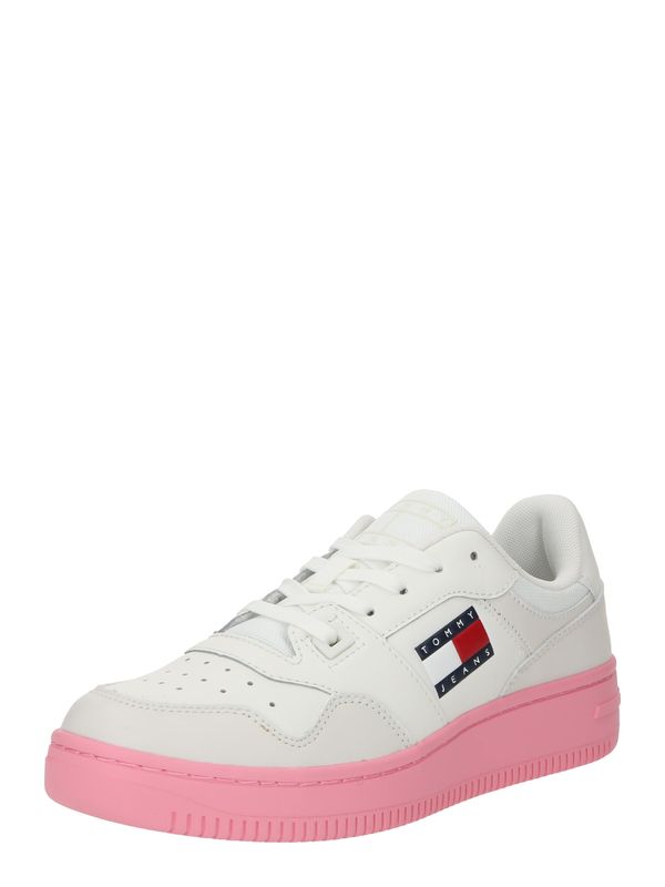 Tommy Jeans Tommy Jeans Nizke superge 'Retro Basket Ess Meg 3A3'  marine / roza / rdeča / bela