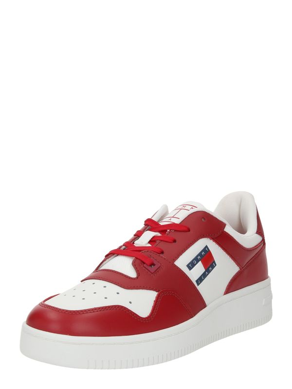 Tommy Jeans Tommy Jeans Nizke superge 'RETRO BASKET ESS ZION 3A3'  mornarska / rdeča / bela