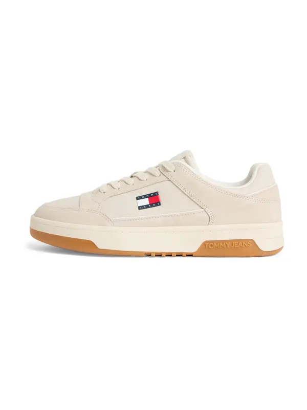 Tommy Jeans Tommy Jeans Nizke superge  svetlo bež / mornarska / rdeča / bela