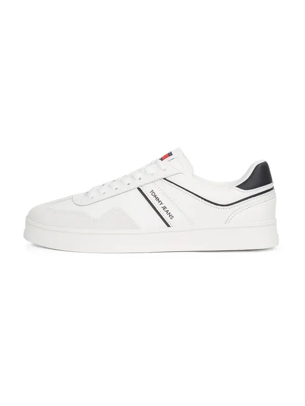 Tommy Jeans Tommy Jeans Nizke superge 'The Greenwich'  ecru / temno modra / rdeča / črna