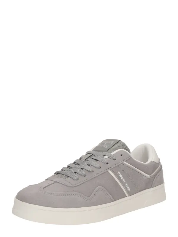Tommy Jeans Tommy Jeans Nizke superge 'The Greenwich'  siva / bela
