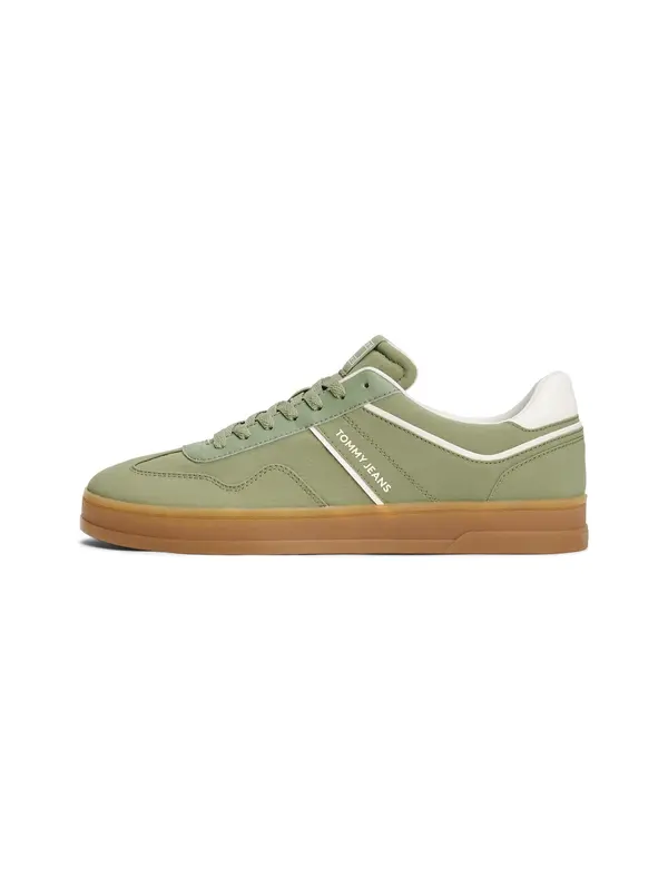 Tommy Jeans Tommy Jeans Nizke superge 'THE GREENWICH'  zelena / oliva / bela