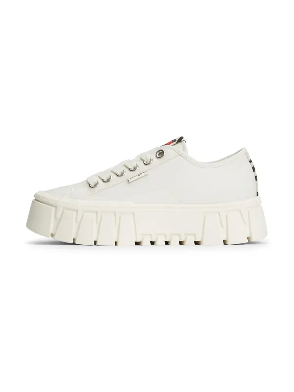 Tommy Jeans Tommy Jeans Nizke superge 'Zebra'  bela