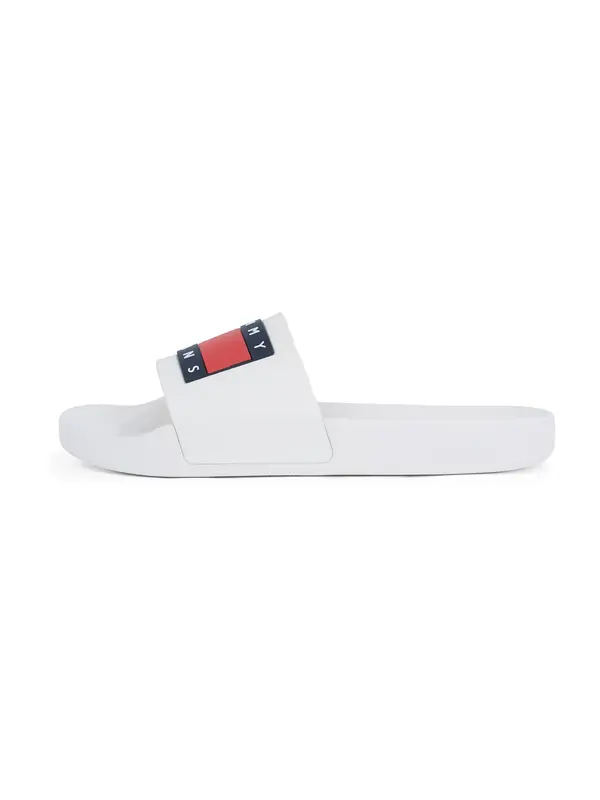 Tommy Jeans Tommy Jeans Nizki natikači 'Ess'  temno modra / rdeča / bela