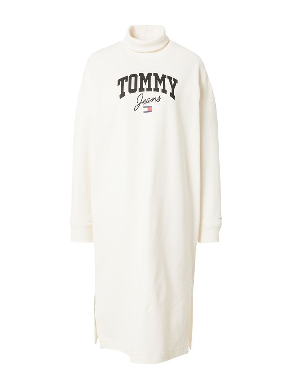 Tommy Jeans Tommy Jeans Obleka  črna / bela