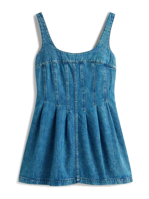 Tommy Jeans Tommy Jeans Obleka  moder denim