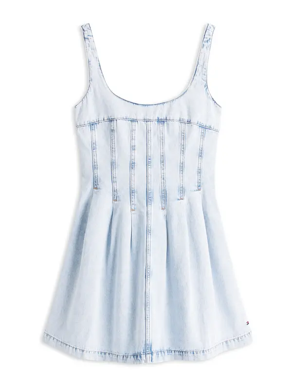 Tommy Jeans Tommy Jeans Obleka  moder denim