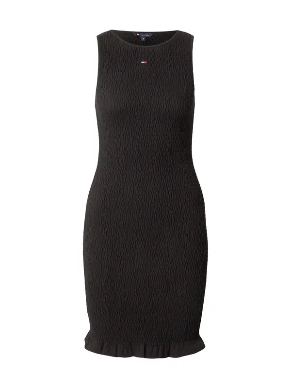 Tommy Jeans Tommy Jeans Obleka 'Smock Tank Bodycon Mini'  črna