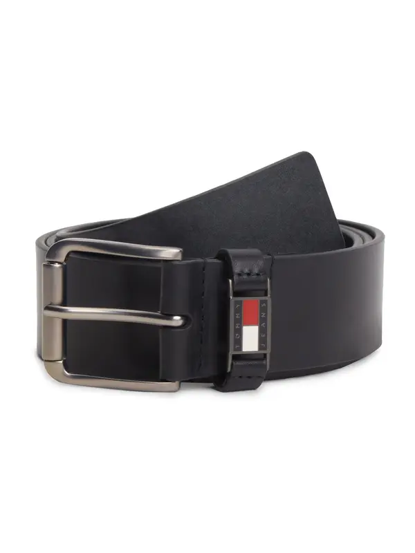 Tommy Jeans Tommy Jeans Pas 'Scanton Roller Buckle'  črna