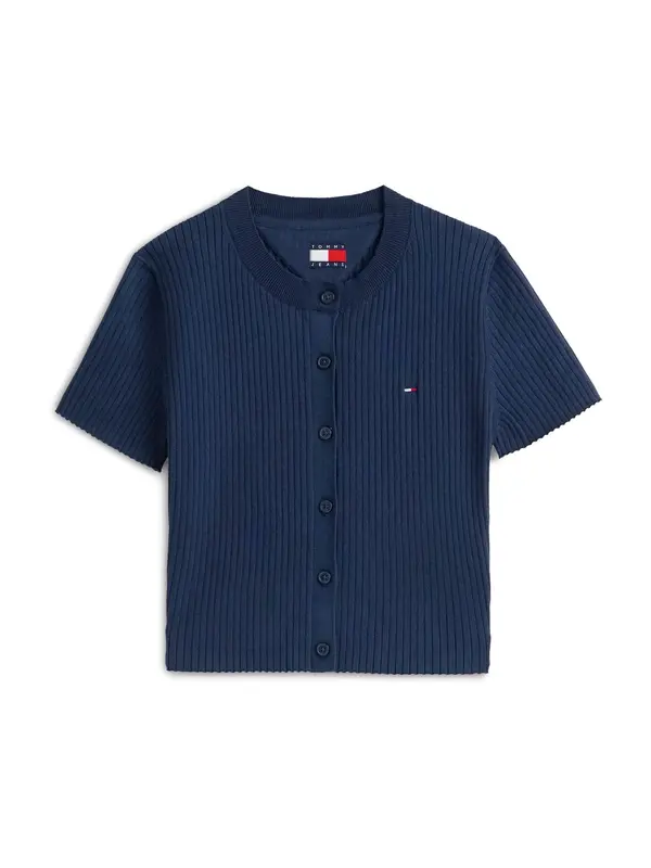 Tommy Jeans Tommy Jeans Pletena jopa 'ESSENTIAL'  mornarska