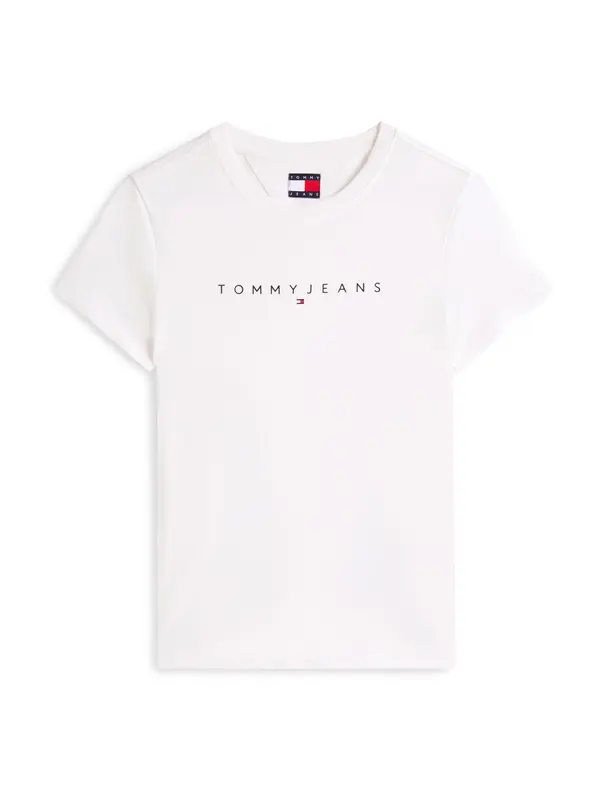 Tommy Jeans Plus Tommy Jeans Plus Majica  mornarska / bela